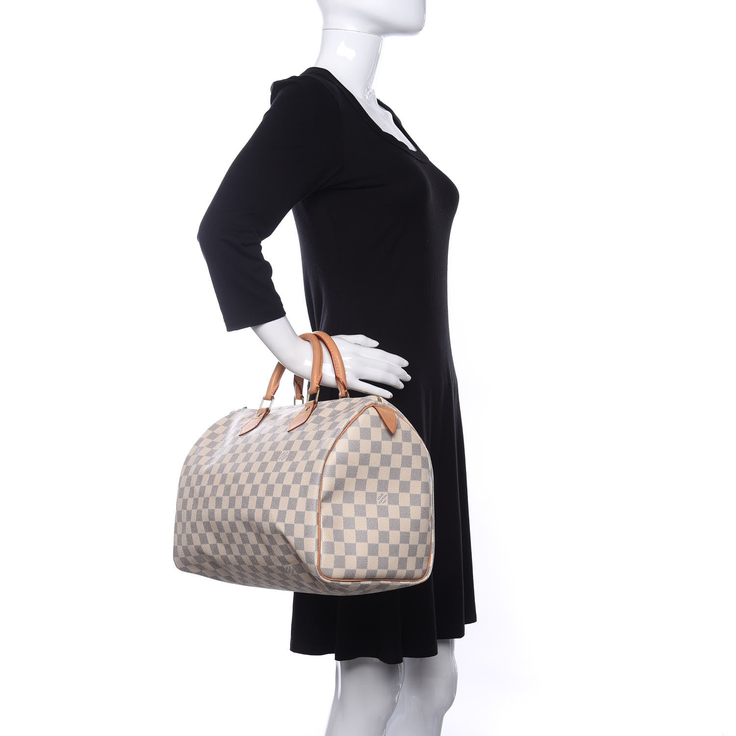 Louis Vuitton Damier Azur Speedy 35 2 of 10