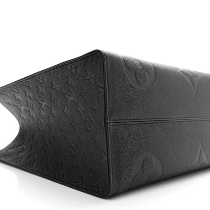 Louis Vuitton Empreinte Monogram Giant Onthego GM Black 8 of 9