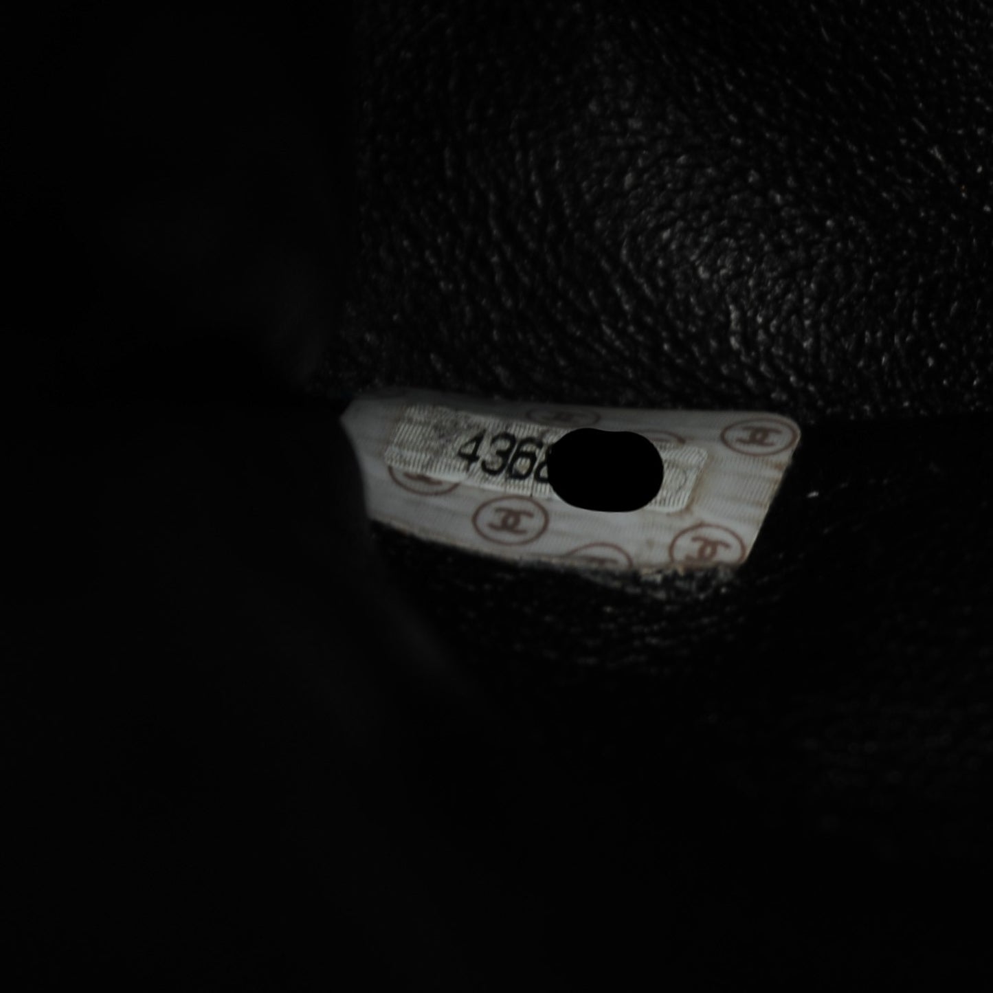 Lambskin Quilted Shopping Tote Black