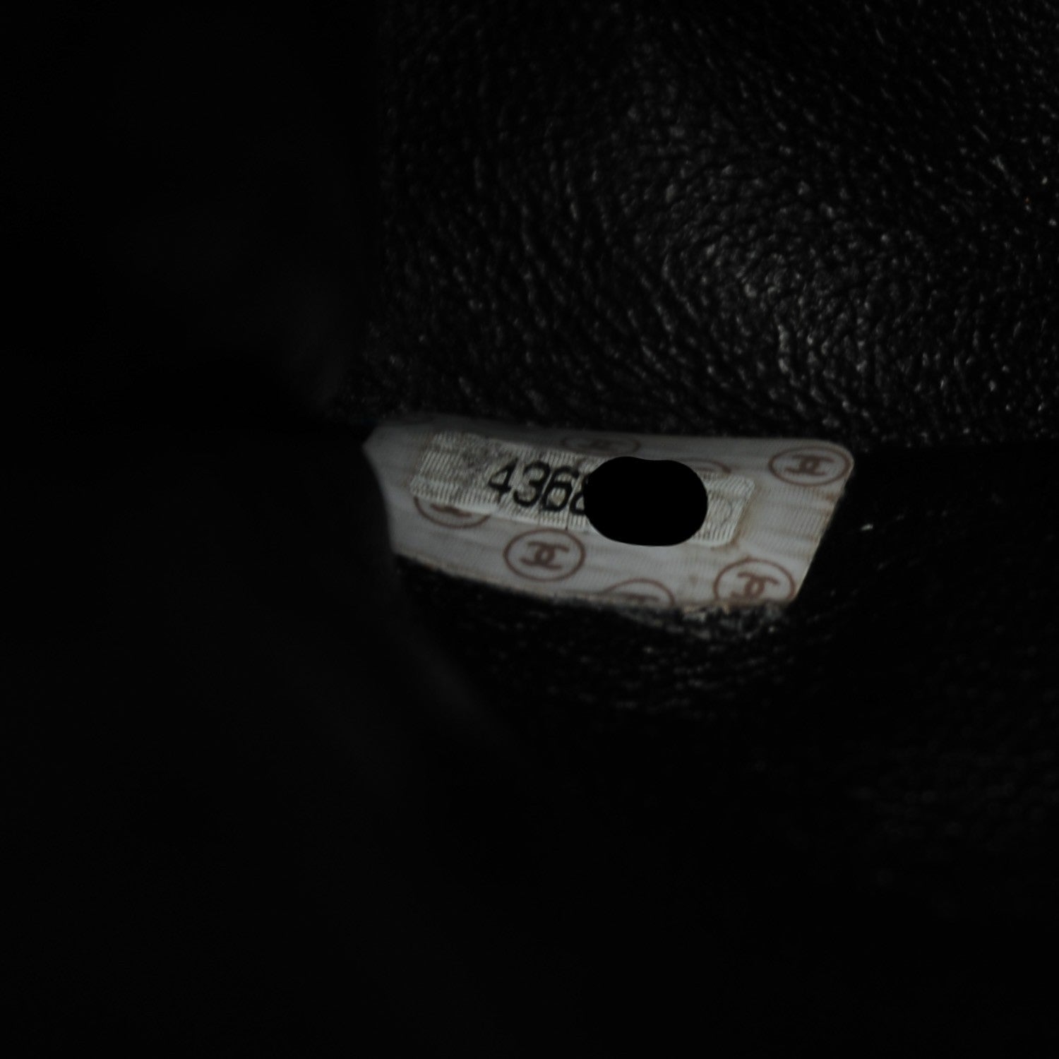 Chanel Lambskin Quilted Shopping Tote Black 8 of 8