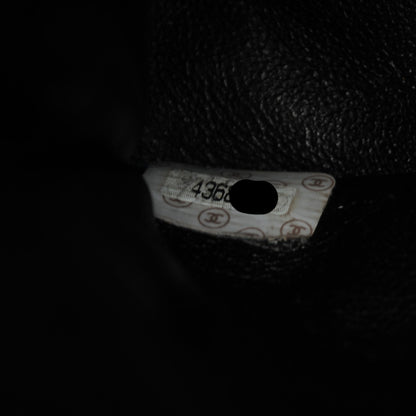 Chanel Lambskin Quilted Shopping Tote Black 8 of 8