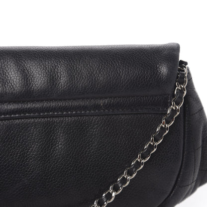 Chanel Caviar Half Moon Wallet On Chain WOC Black 8 of 9