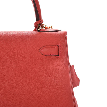 Hermes Togo Retourne Kelly 28 Geranium 33 of 37