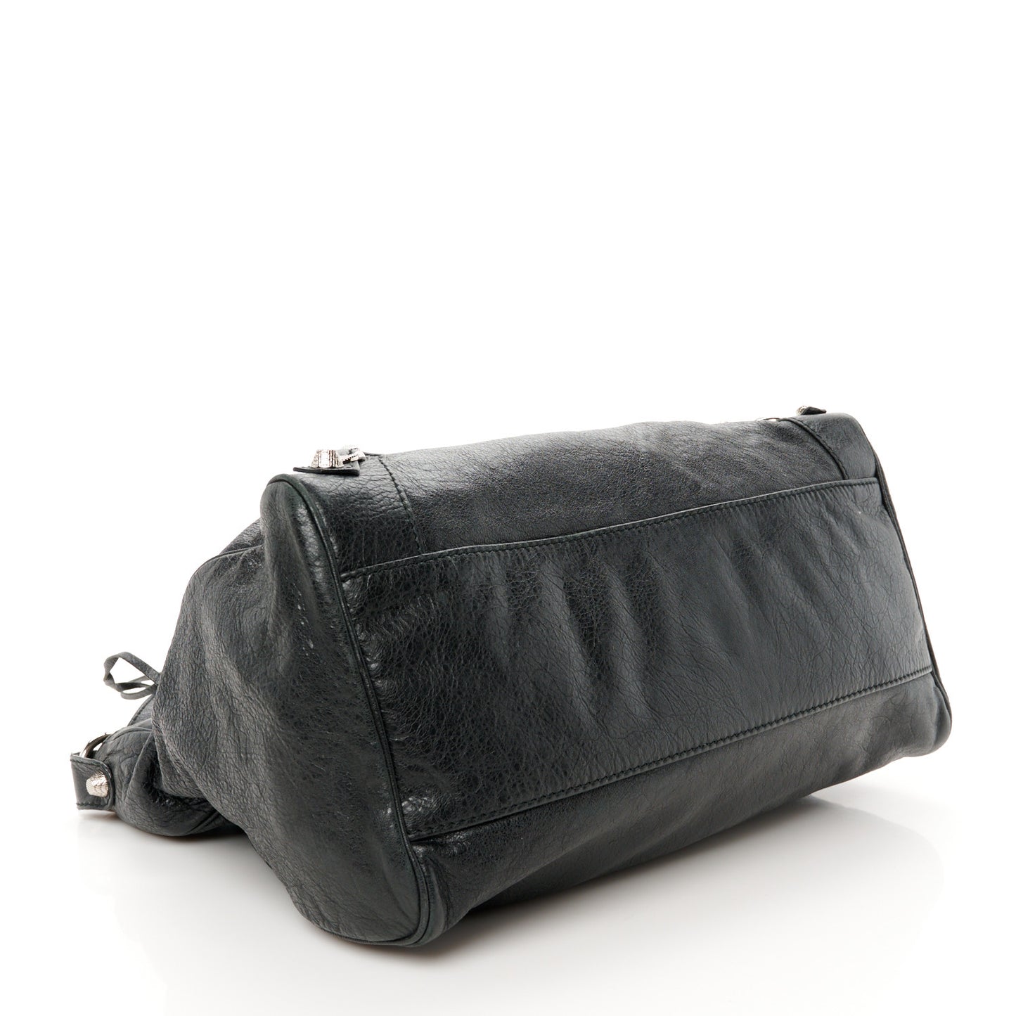 Agneau Giant 12 Silver Hardware Velo Black