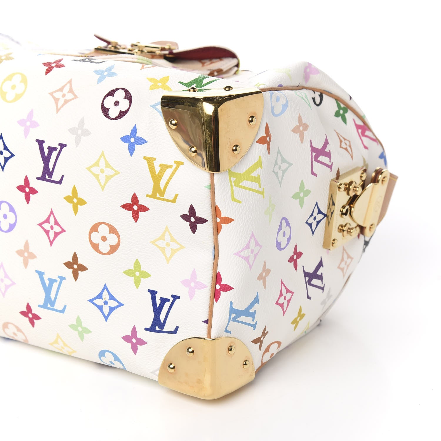 Louis Vuitton Monogram Multicolor Speedy 30 White 7 of 10