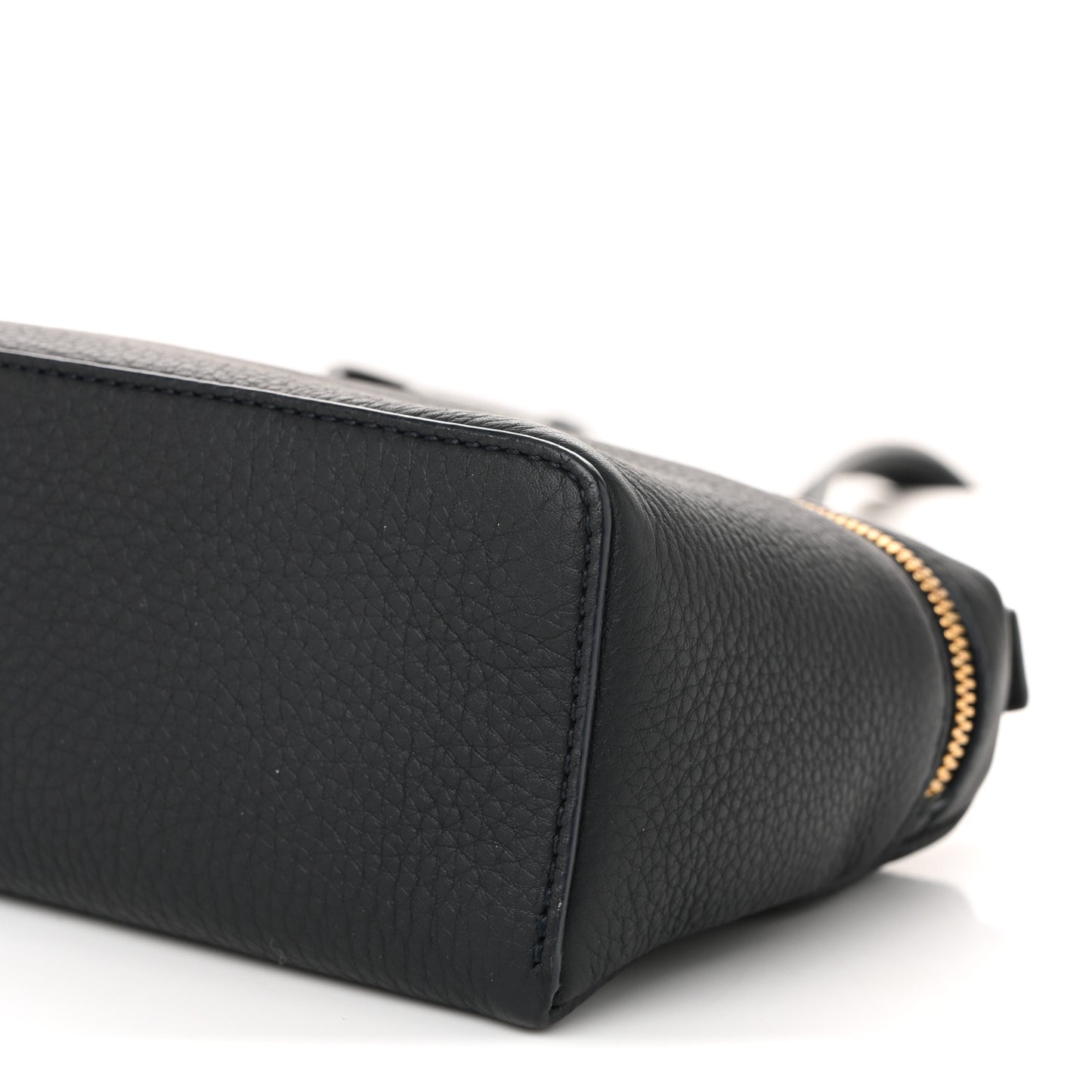 Grained Calfskin L19 Extra Pocket Pouch Navy