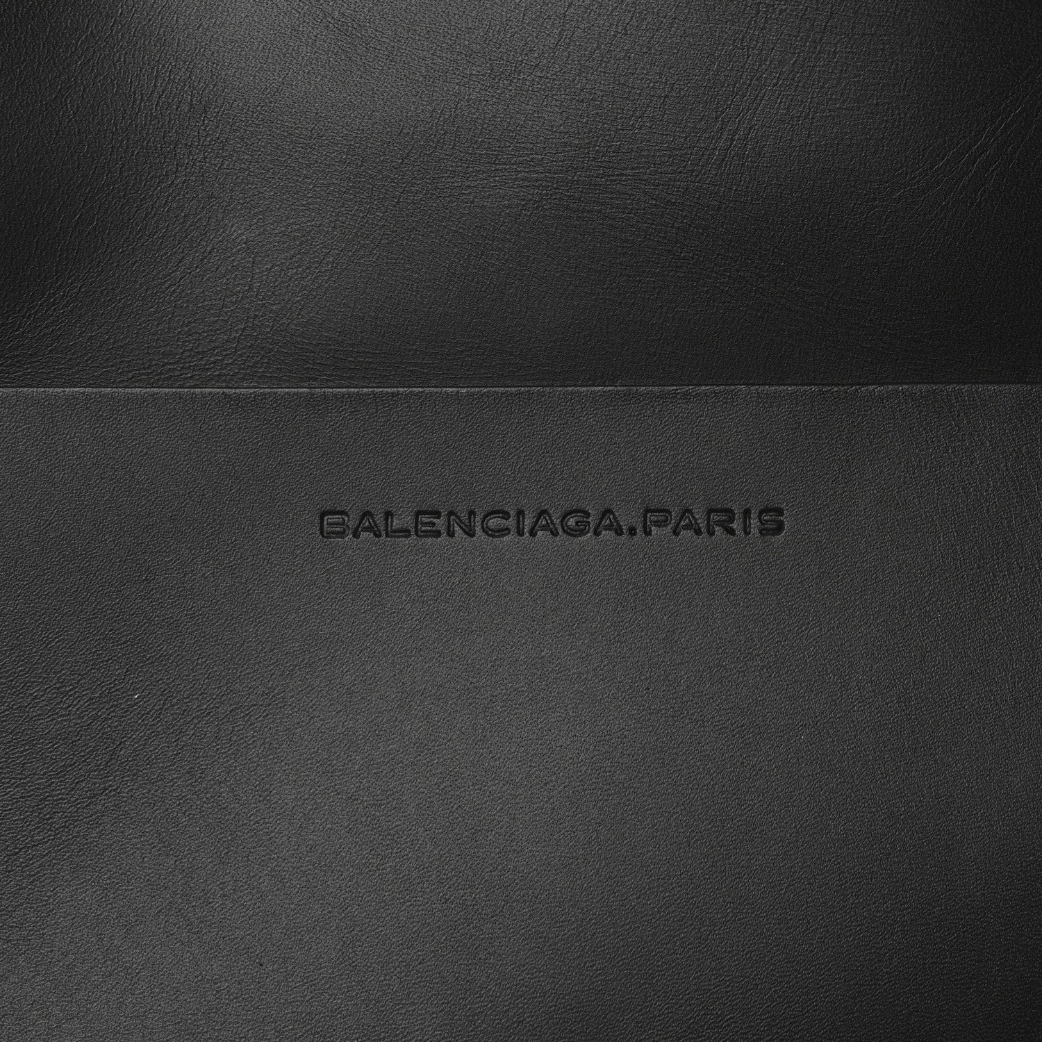 Balenciaga Calfskin Pocket Tote Black 8 of 10