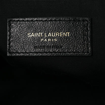 Saint Laurent Lambskin Quilted Maxi Icare Shopping Tote Light Musk 6 of 11
