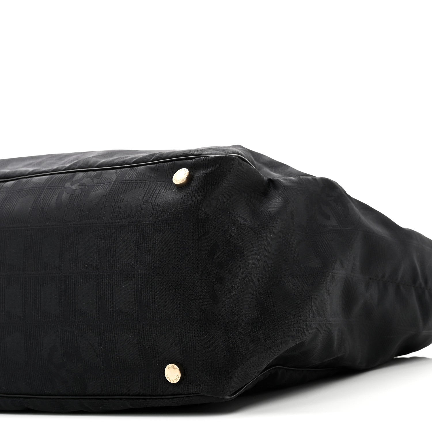 Chanel Nylon Large Travel Tote Black 10 of 10