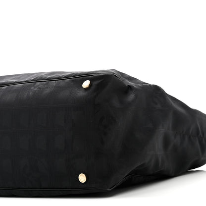 Chanel Nylon Large Travel Tote Black 10 of 10