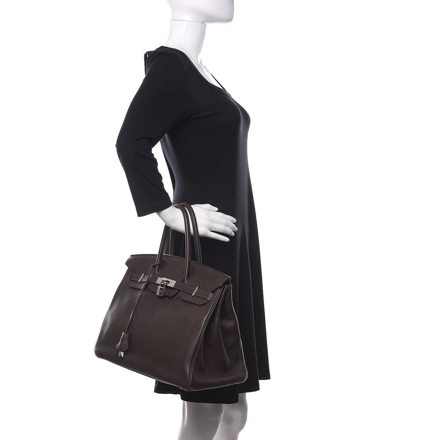 Togo Birkin 35 Chocolate