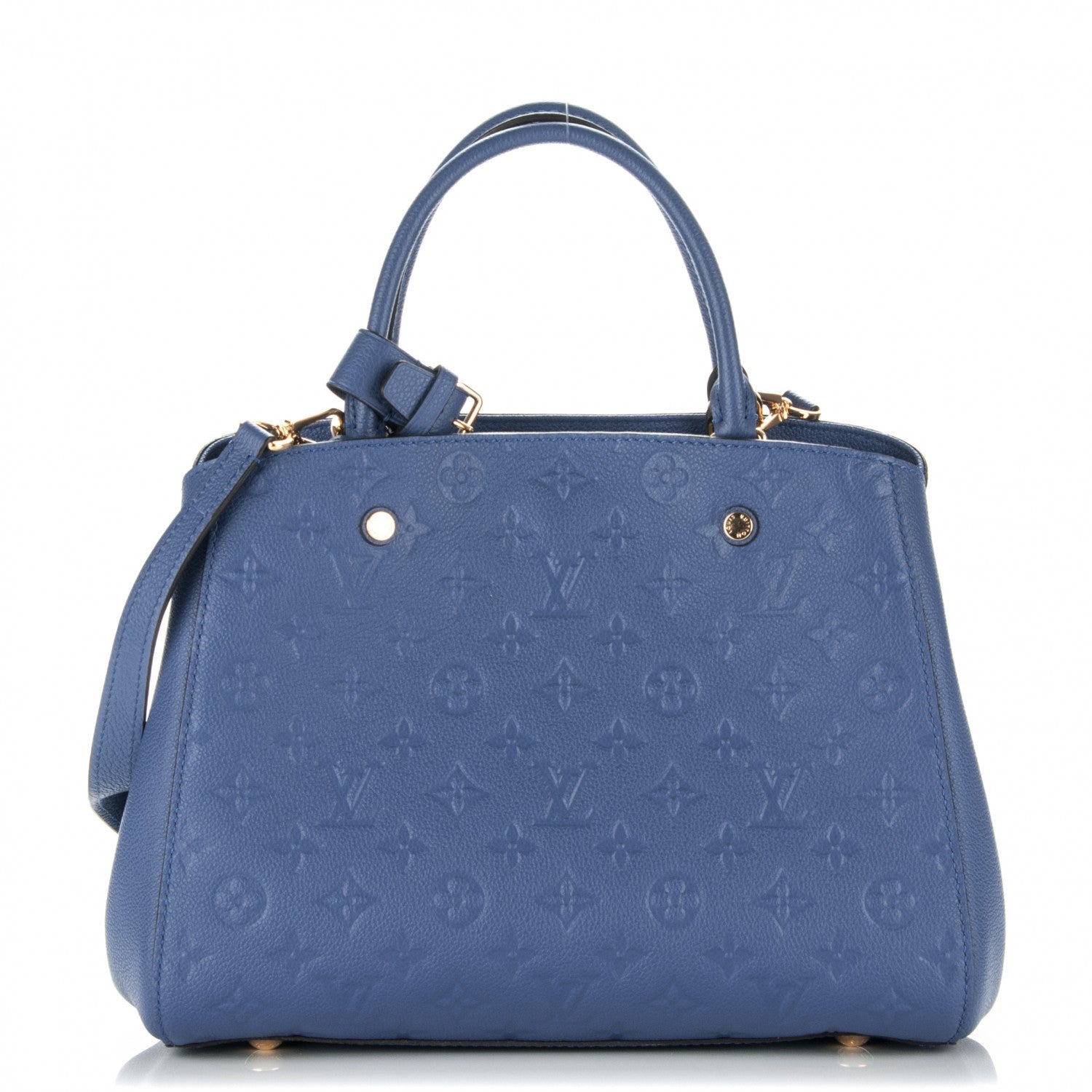 Louis Vuitton Empreinte Montaigne MM Denim 1 of 8