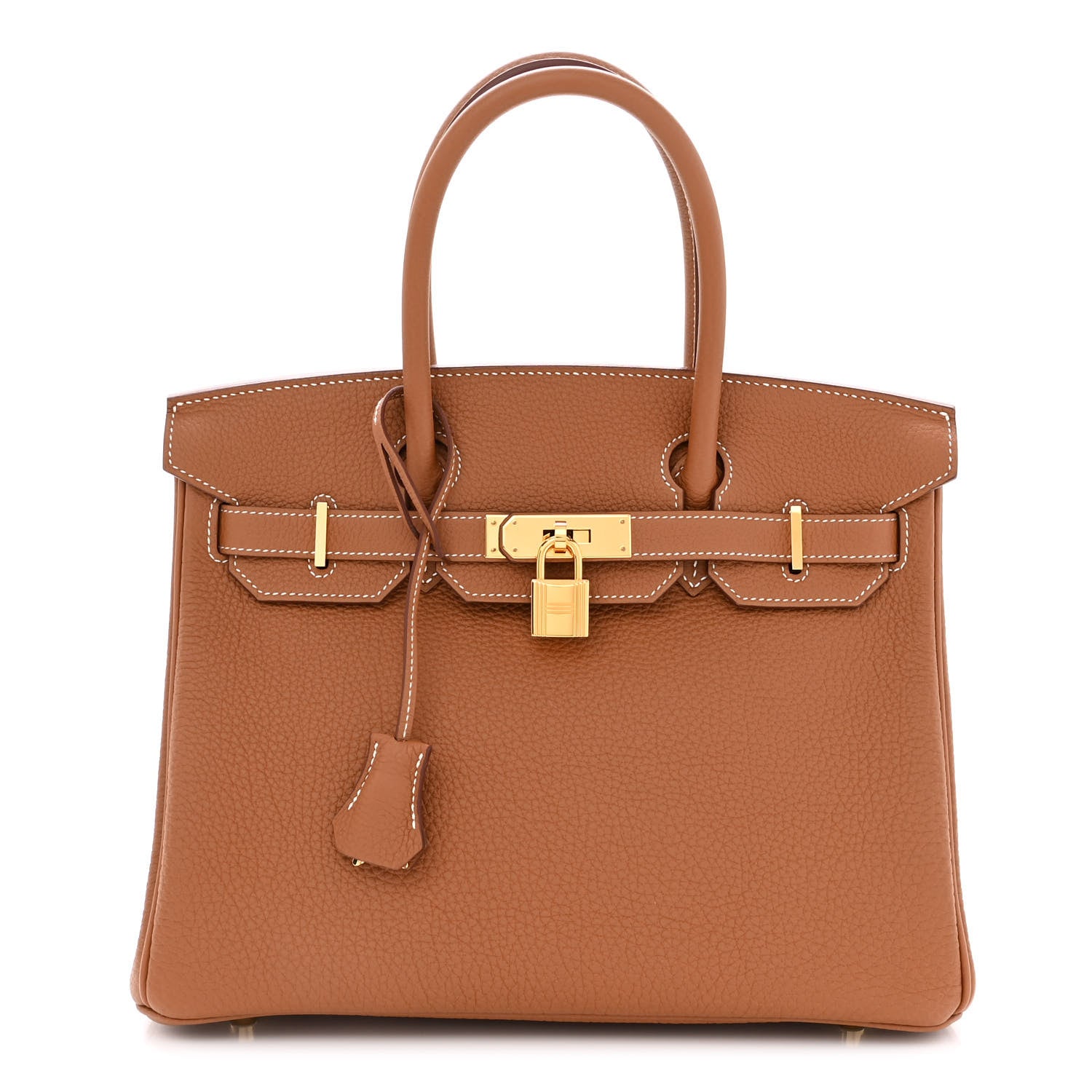 Hermes Togo Birkin 30 Gold 1 of 10