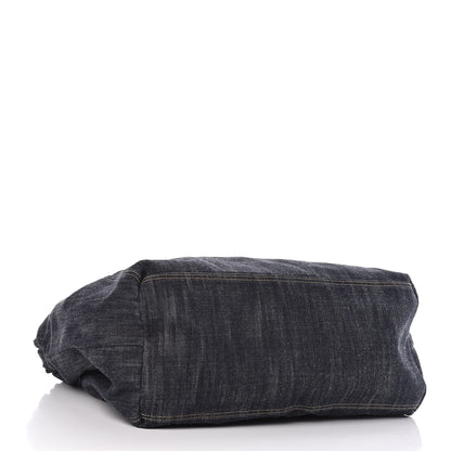 Chanel Denim XL Coco Cabas Tote Blue 5 of 15