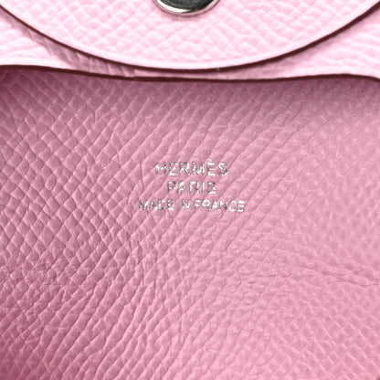 Hermes Epsom Bastia Coin Purse Mauve Sylvestre 6 of 8