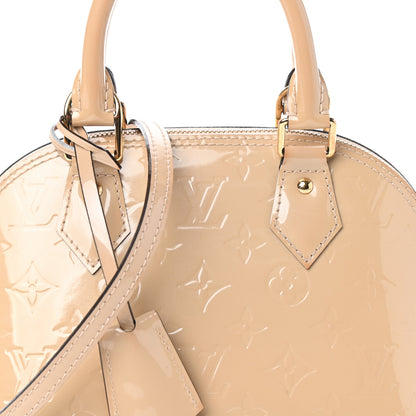 Louis Vuitton Vernis Alma BB Dune 7 of 9