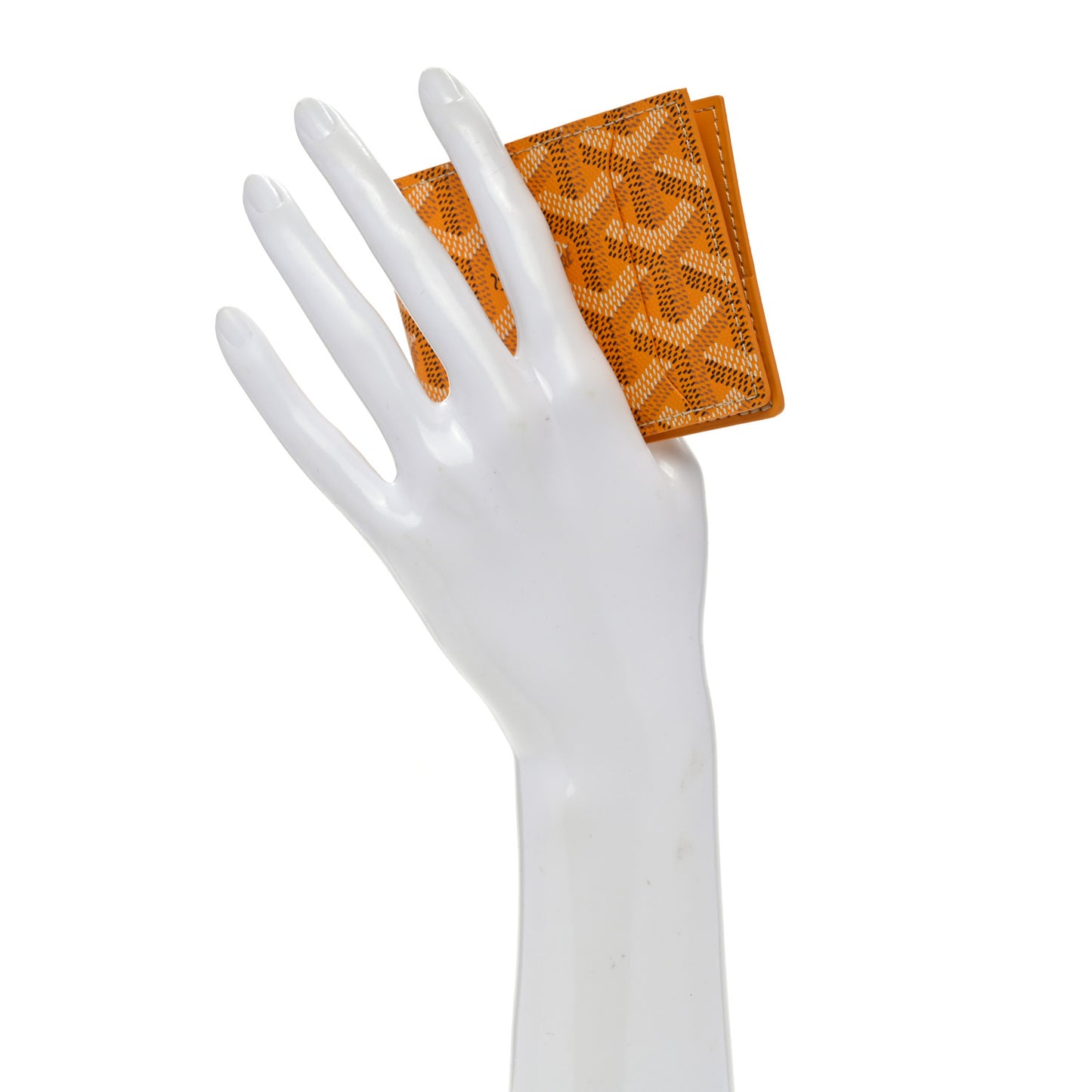 Goyardine Bi-Fold Victoire PM Wallet Yellow