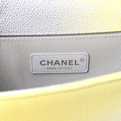 Chanel Caviar Quilted Medium Cuba Rainbow Boy Flap Multicolor 7 of 8