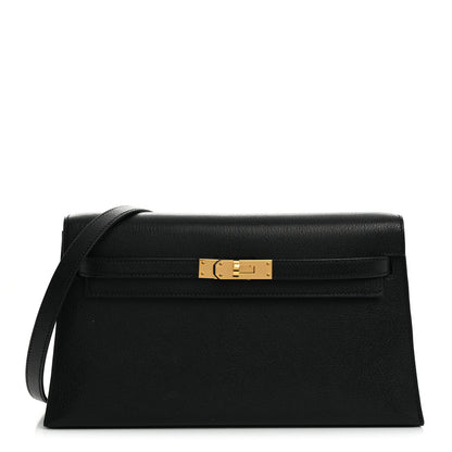 Hermes Chevre Chamkila Kelly Elan Black 1 of 11