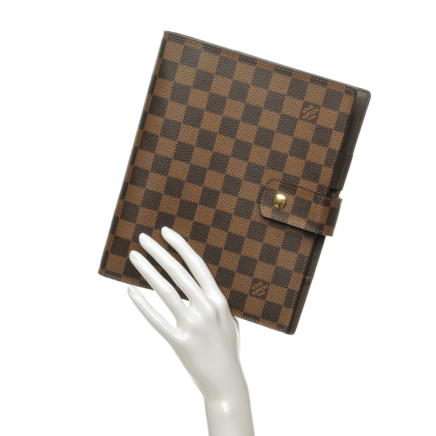 Louis Vuitton Damier Ebene Large Ring Agenda Cover 2 of 7