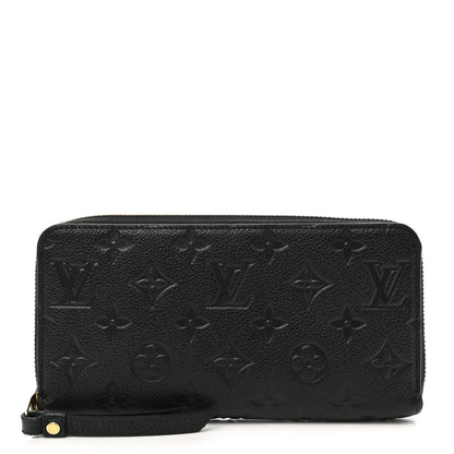 Louis Vuitton Empreinte Zippy Wallet Black 1 of 8