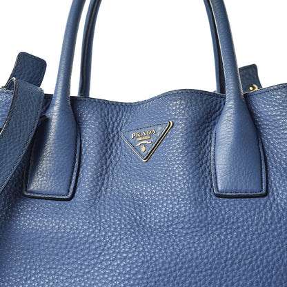 Prada Vitello Daino Tote Cobalto 23 of 23