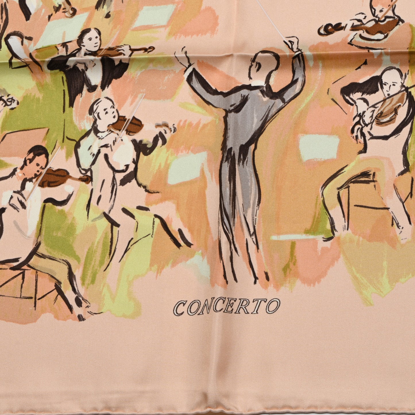 Silk Concerto Scarf 90