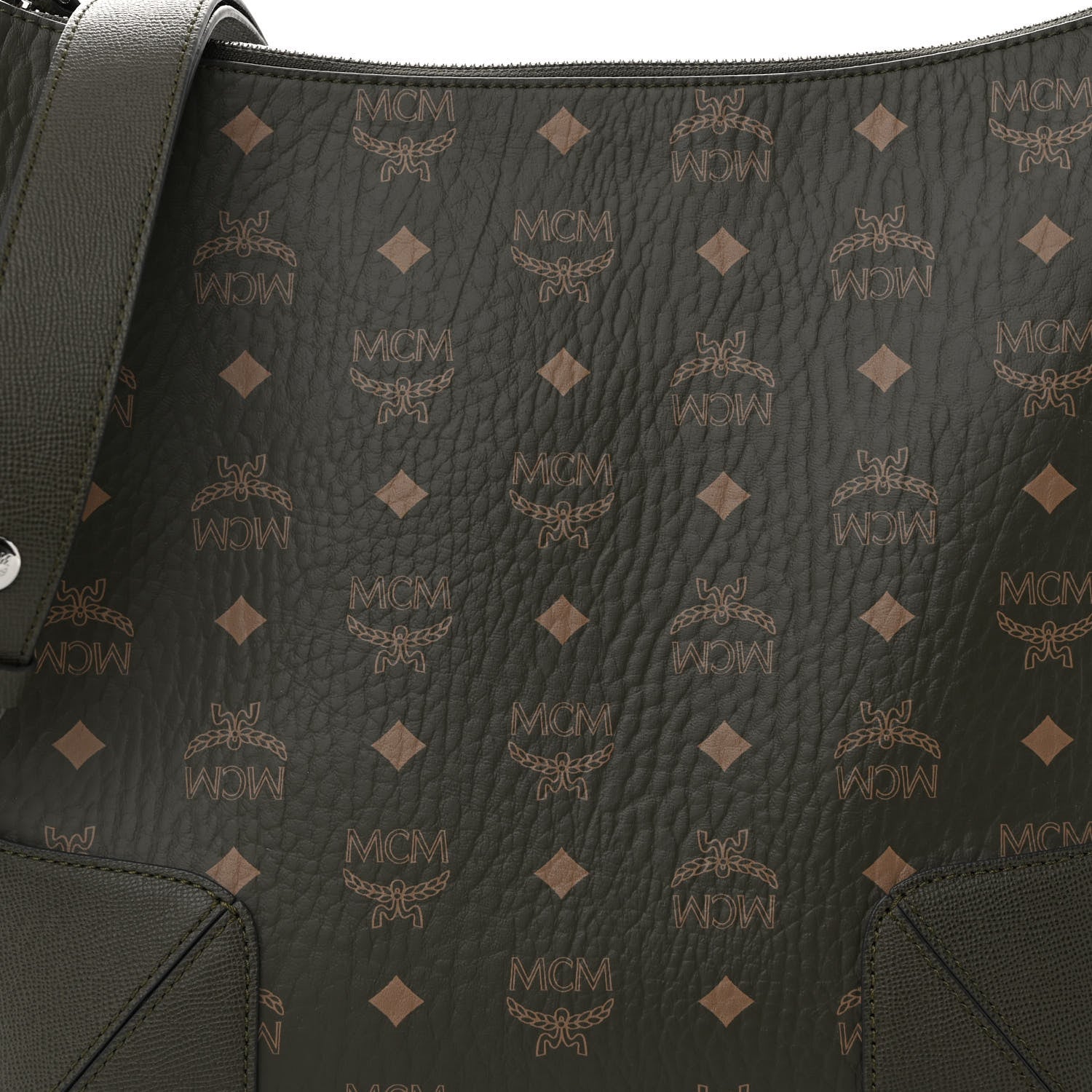 MCM Visetos Large Klara Hobo Sea Turtle 7 of 9