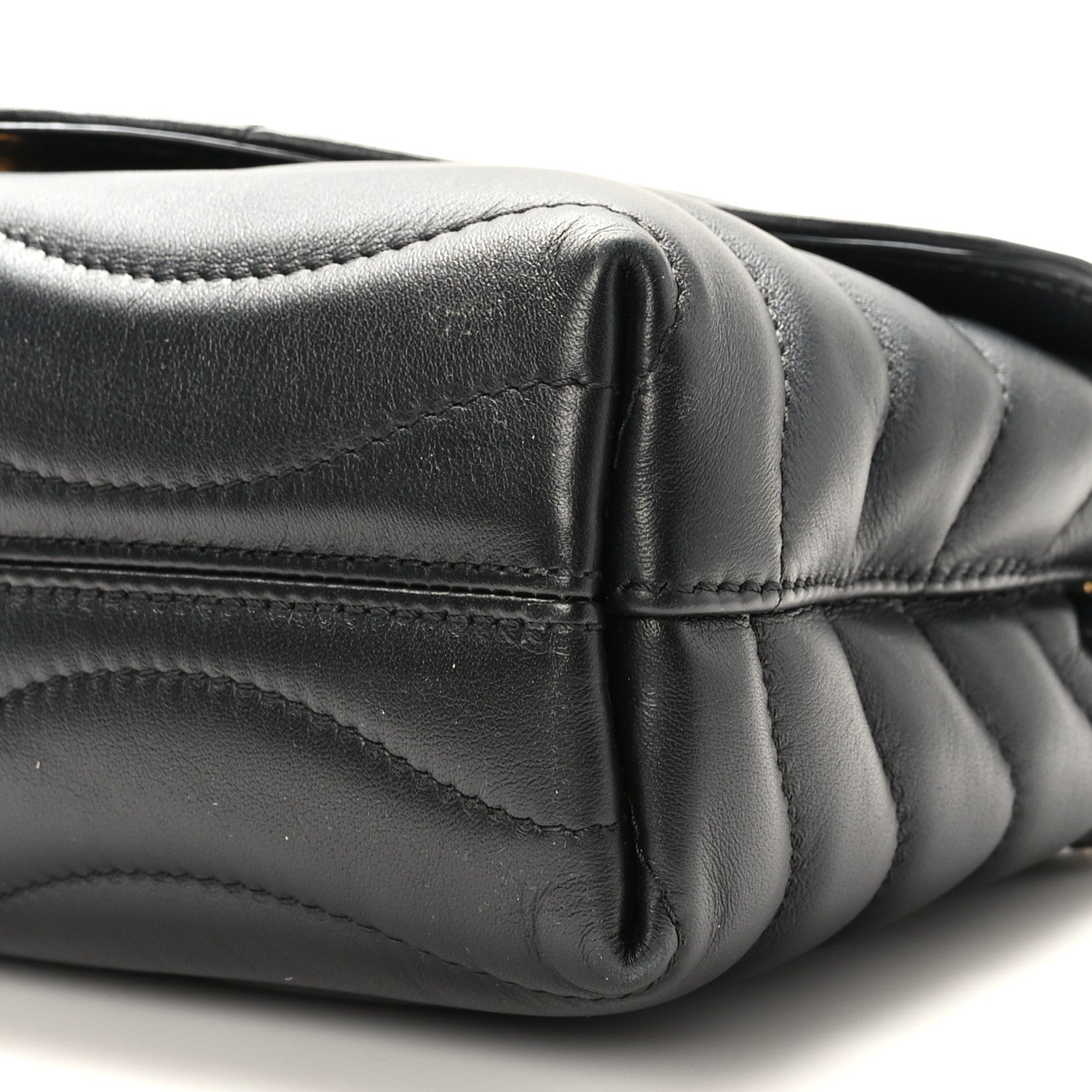 Louis Vuitton Calfskin LV New Wave Chain Bag Black 9 of 9