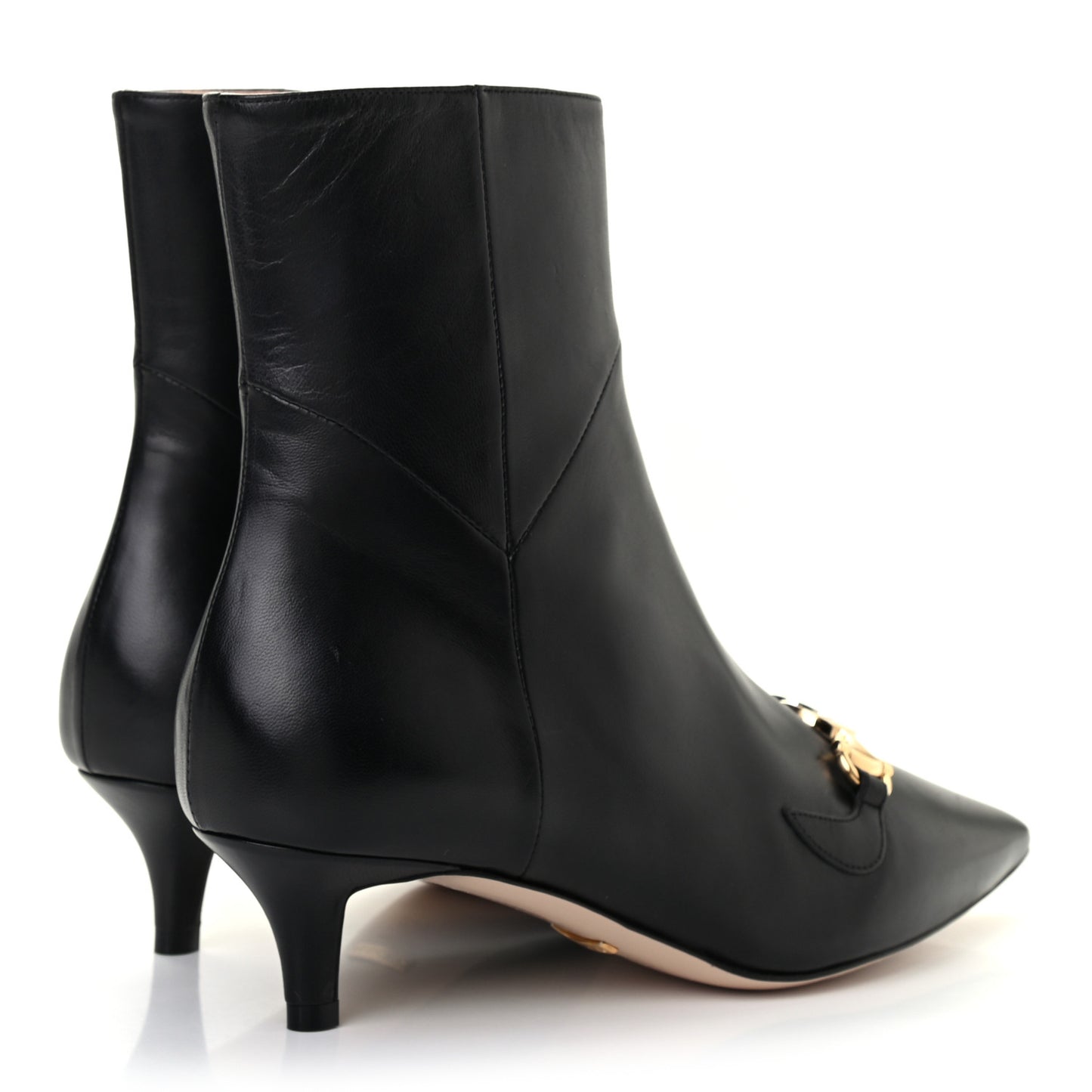 Nappa Zumi Mid Ankle Boots 37.5 Black