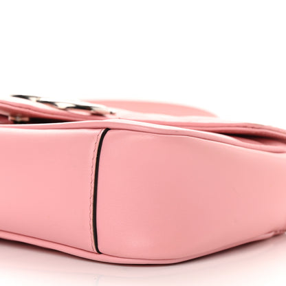 Gucci Calfskin Matelasse Mini GG Marmont Shoulder Bag Perfect Pink 10 of 21