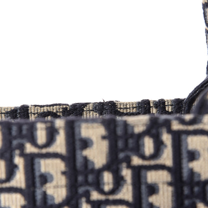 Christian Dior Oblique Book Tote Blue Multicolor 12 of 18