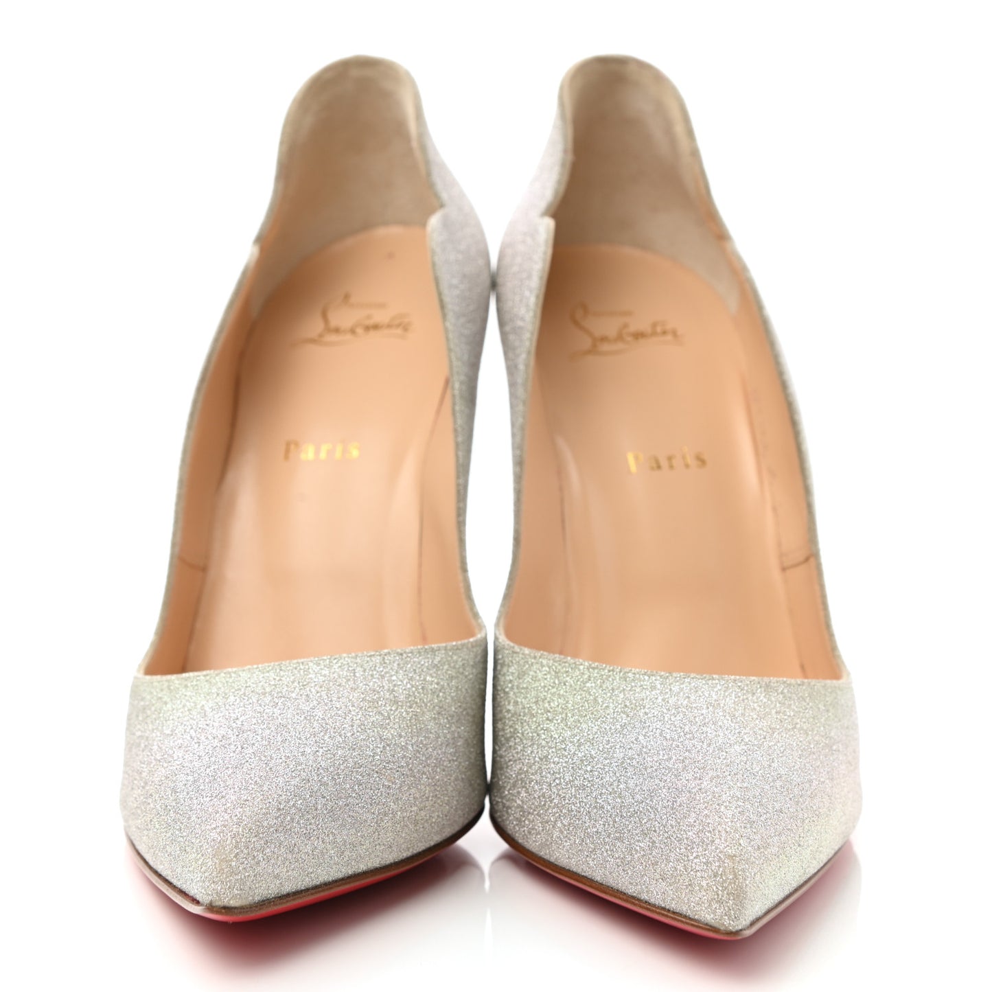 Glitter Hot Chick 100 Pumps 42 Silver