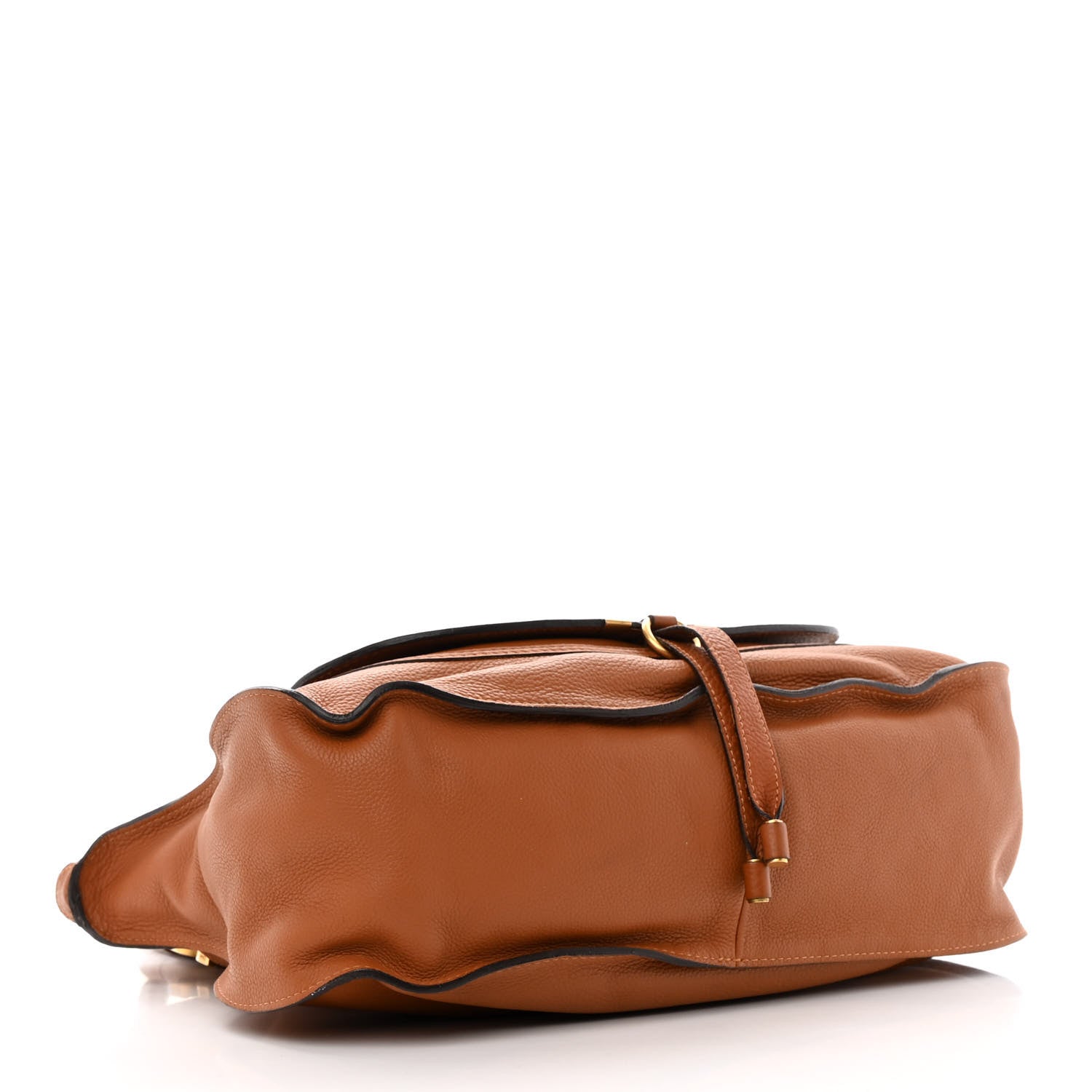 Chloe Calfskin Large Marcie Satchel Tan 4 of 18