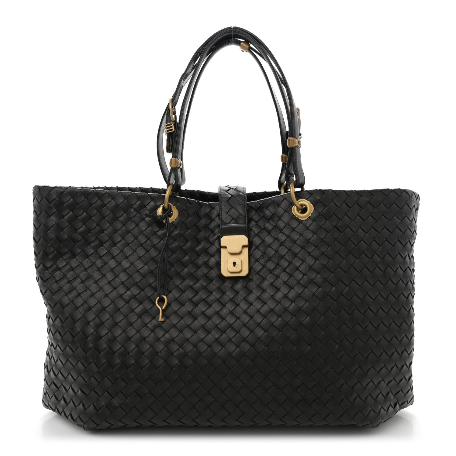 Bottega Veneta Nappa Intrecciato Large Capri Tote Ebano 1 of 13