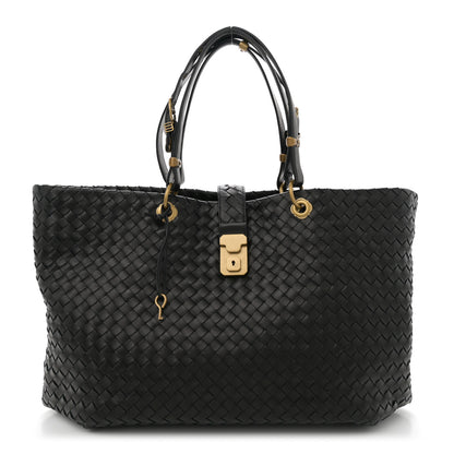 Bottega Veneta Nappa Intrecciato Large Capri Tote Ebano 1 of 13