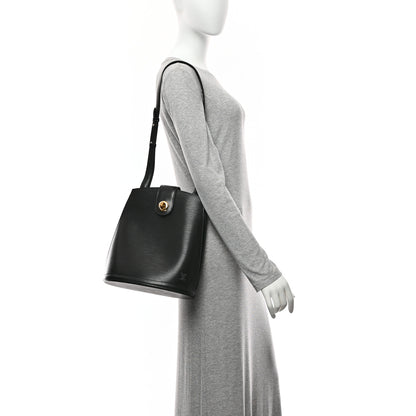 Louis Vuitton Epi Cluny Black 2 of 10