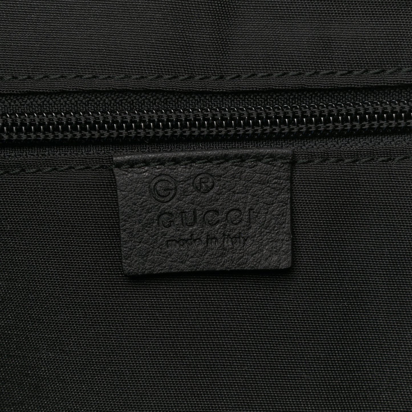 Nylon Diamante Backpack Black