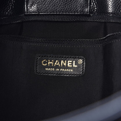 Chanel Caviar Quilted Large Shopping Tote Black 6 of 16