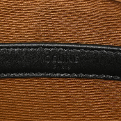 Celine Triomphe Canvas Medium Horizontal Messenger Bag Black 6 of 13