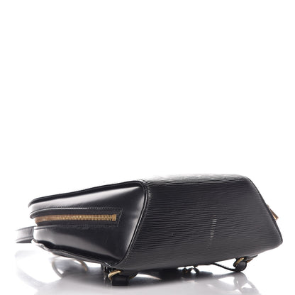 Louis Vuitton Epi Mabillon Backpack Black 4 of 13