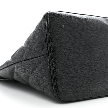 Chanel Caviar Quilted Medallion Tote Black 9 of 12