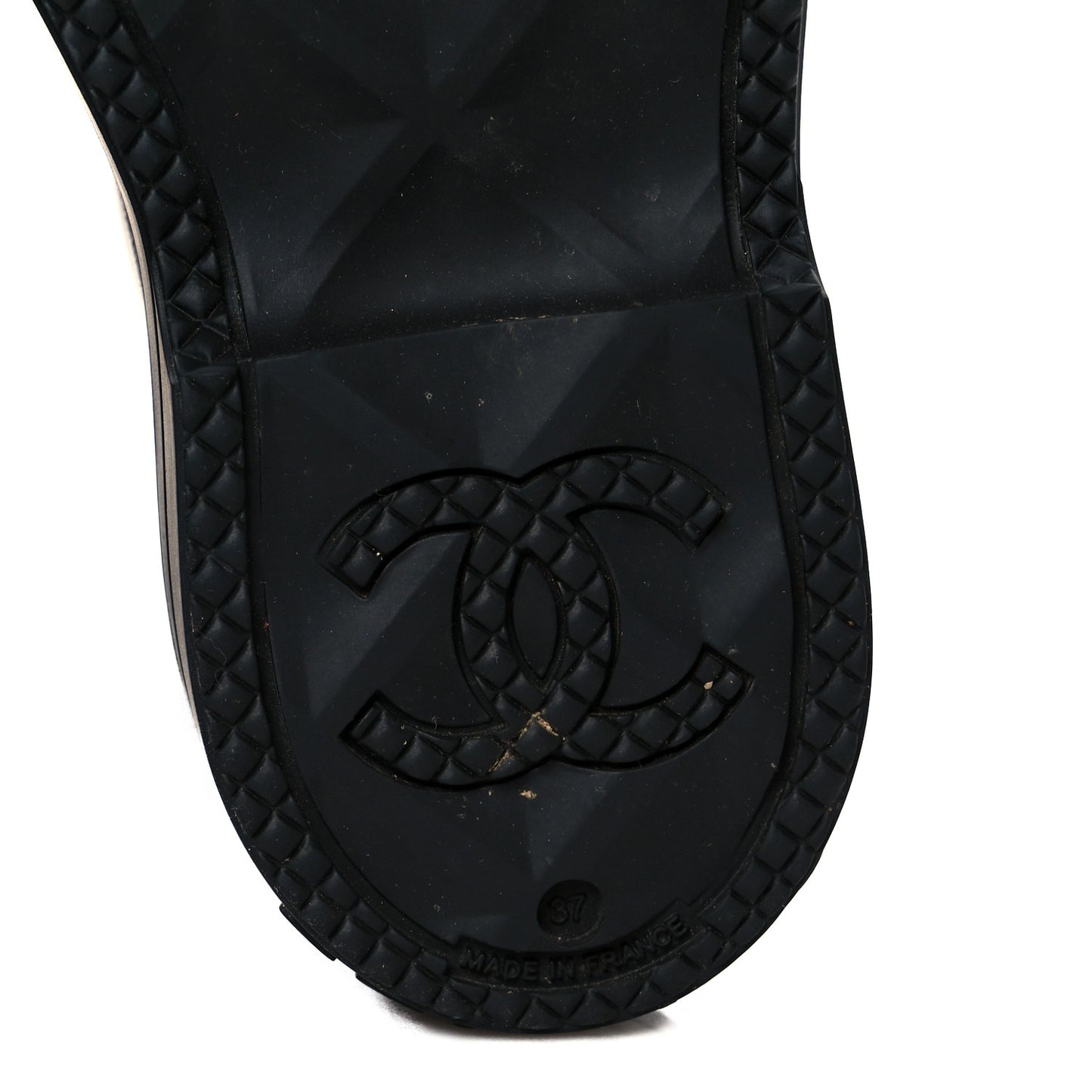 Caoutchouk CC High Boots 37 Burgundy Black