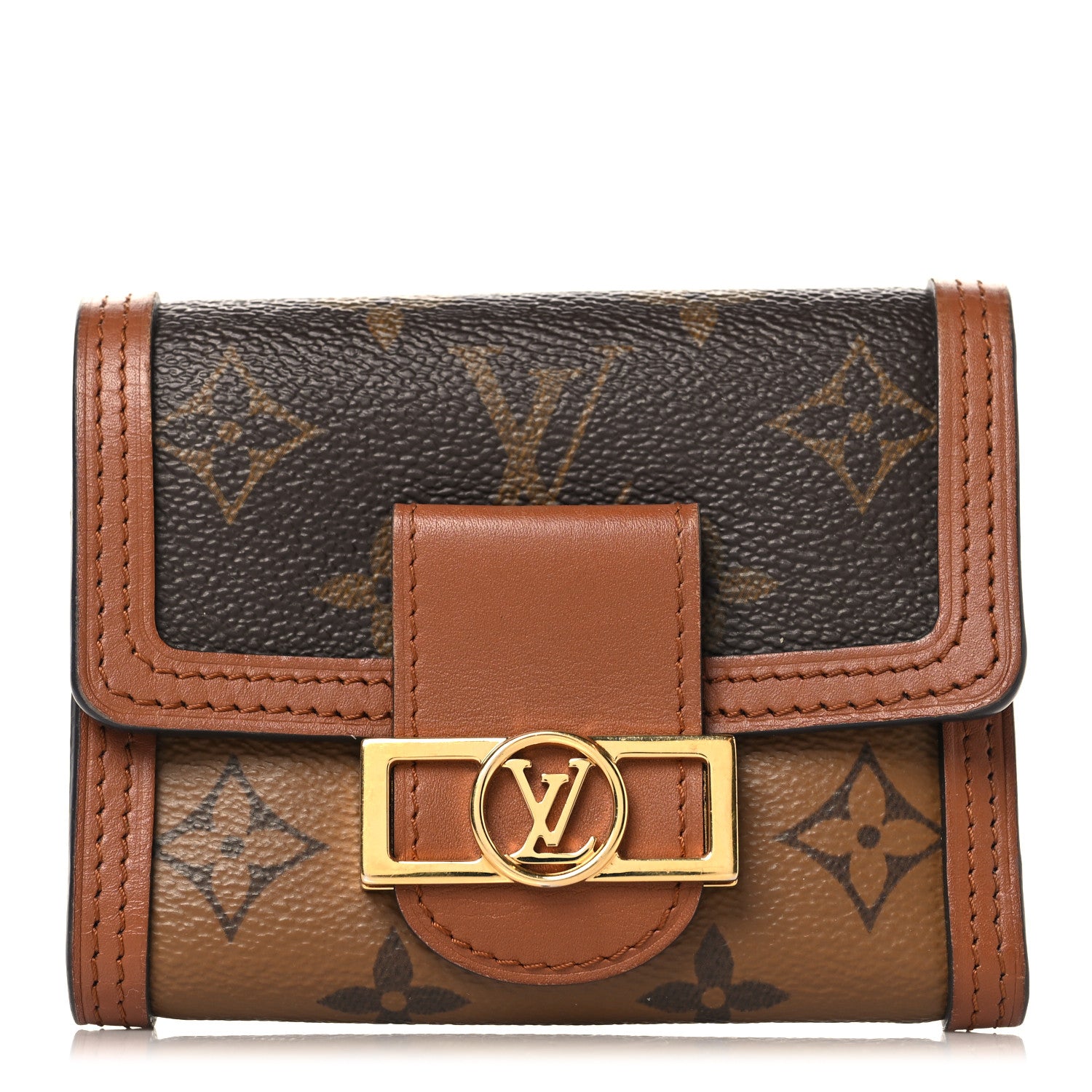 Louis Vuitton Reverse Monogram Dauphine Wallet 1 of 8
