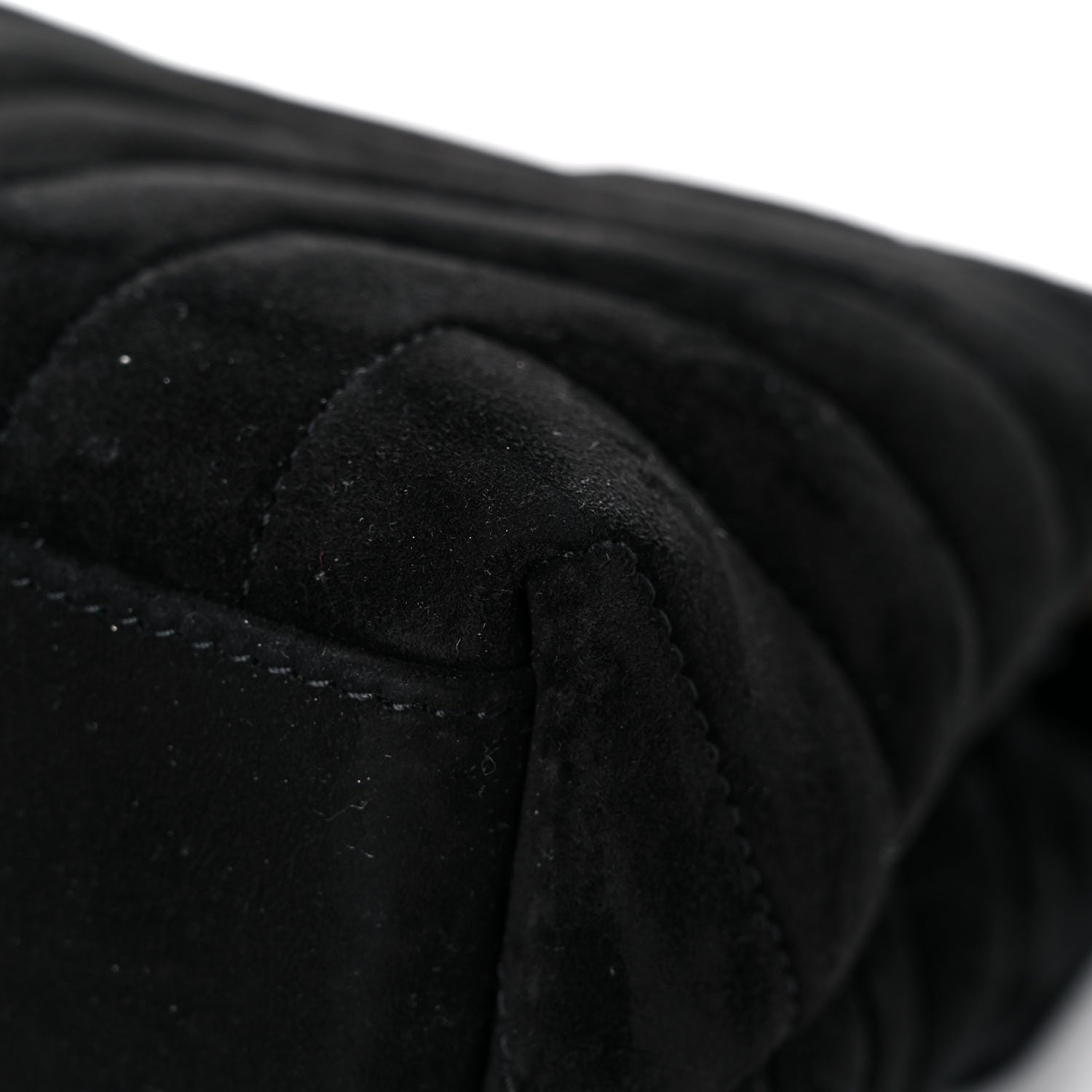 Saint Laurent Suede Calfskin Y Quilted Monogram Small Loulou Chain Satchel Black 12 of 14