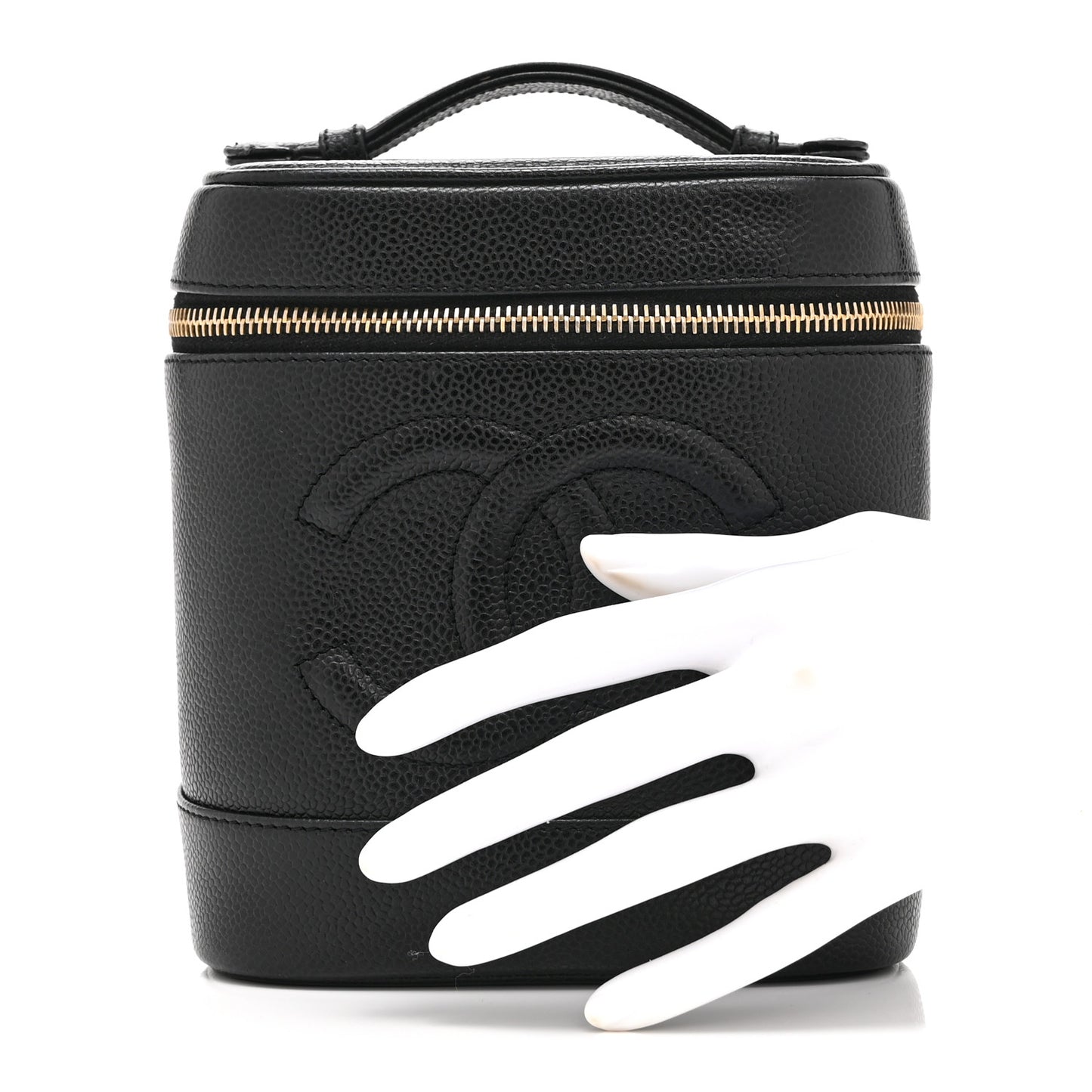 Caviar Vanity Cosmetic Case Black