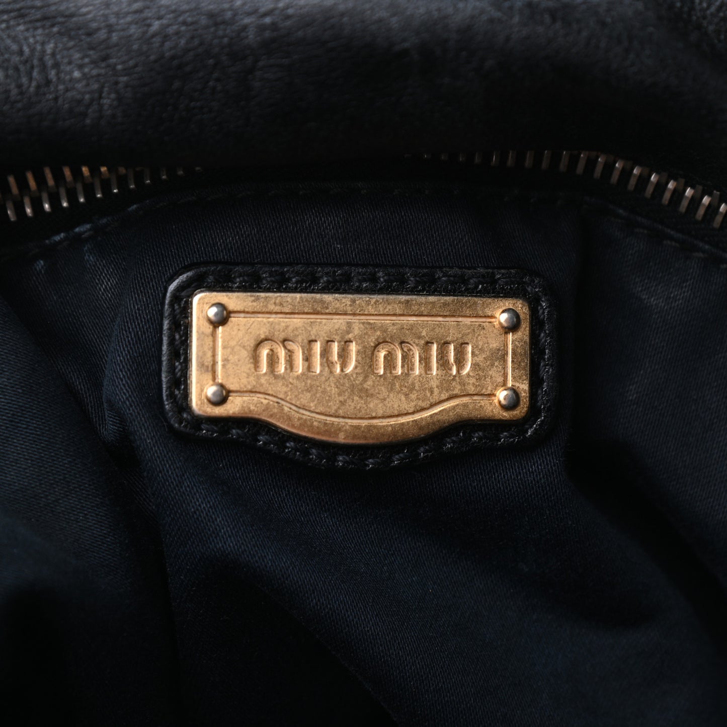 Vitello Lux Bow Bag Black