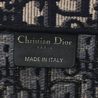 Christian Dior Oblique Large Book Tote Blue Multicolor 5 of 9