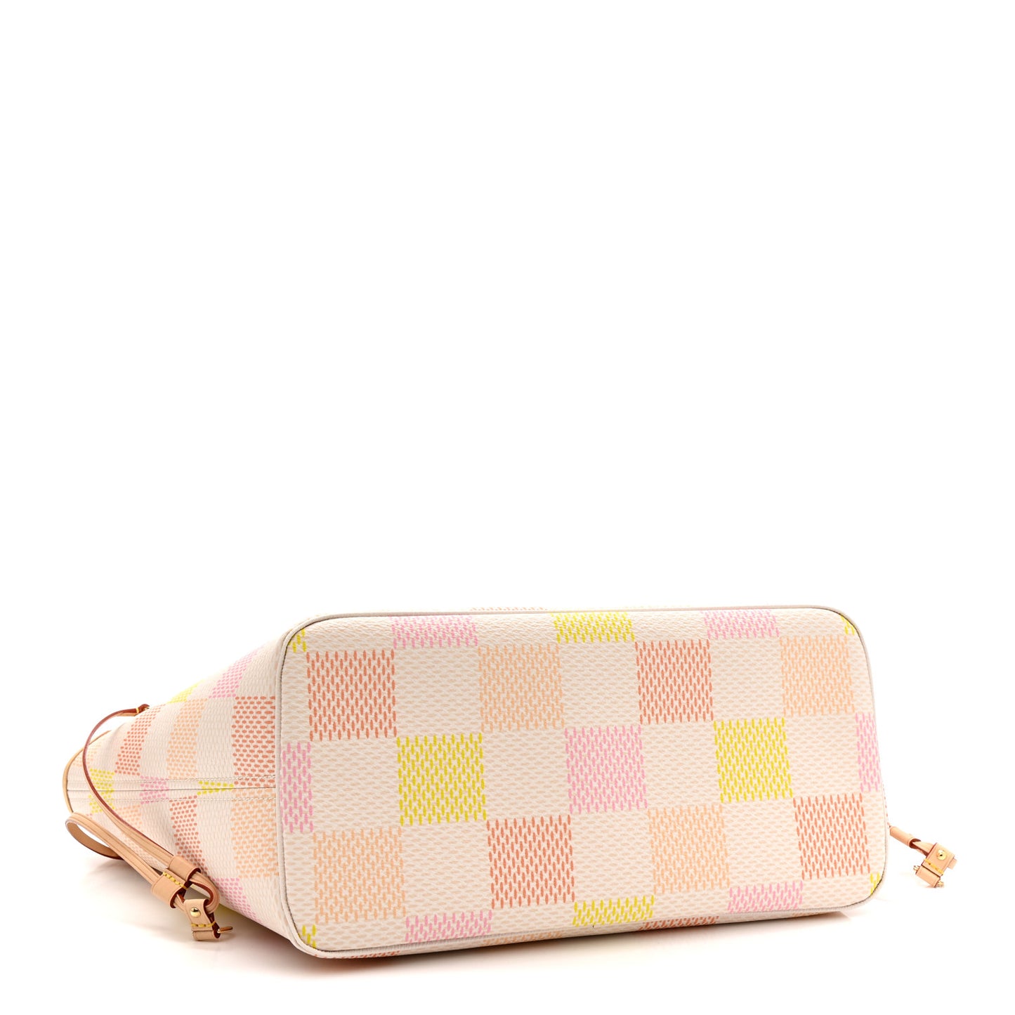 Damier Giant Neverfull MM Peach