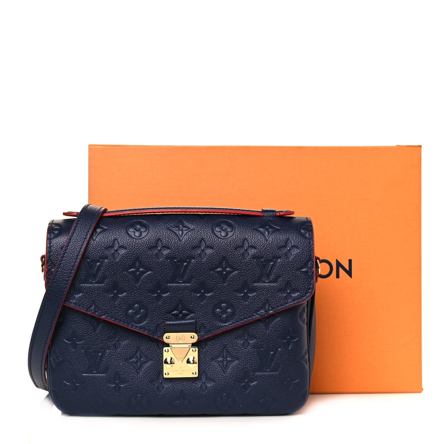 Louis Vuitton Empreinte Pochette Metis Marine Rouge 13 of 13